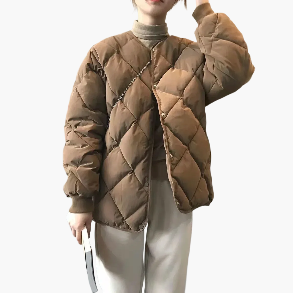 Damen Übergangsjacke Stepp-Design Lässig & Modern – Perfekt für Alltag und Freizeit