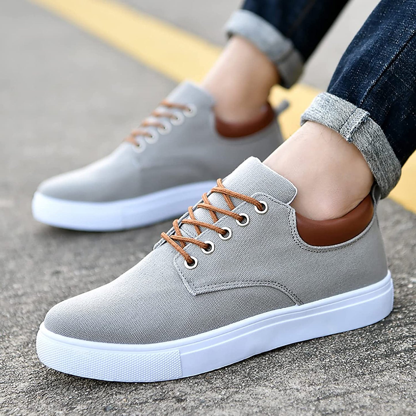 Herren Sneaker Freizeit Klassisch – Bequeme Alltagsschuhe für Männer, Stylisch & Vielseitig