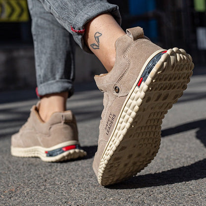 Herren Orthopädische Sicherheitsschuhe – Sportlicher Arbeitsschuh für Baustelle & Alltag