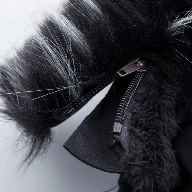 Herren Winter Parka mit Kapuze – Warme Steppjacke für kalte Tage, modischer Outdoor-Mantel