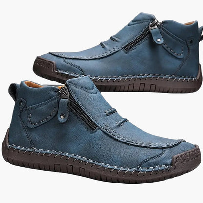 Herren Freizeitschuhe mit Reißverschluss – Bequeme Alltagsschuhe im modernen Stil