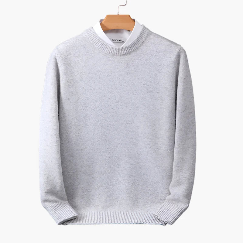 Herren Business Pullover mit Kragen – Eleganter Strickpullover für Büro & Alltag