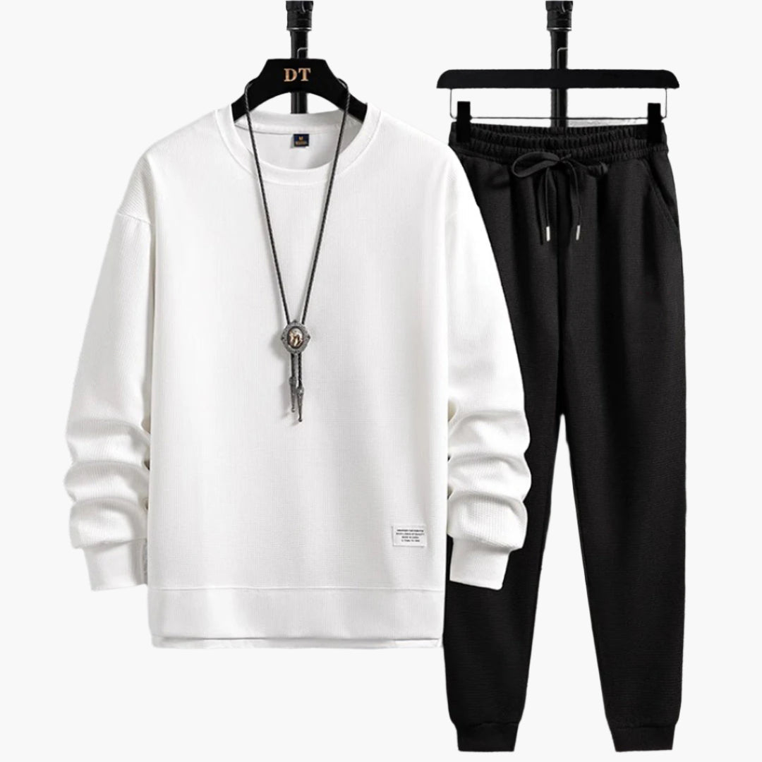 Herren Jogginganzug Set – Modernes Freizeit-Outfit mit Sweater und Jogginghose, ideal für Sport und Entspannung