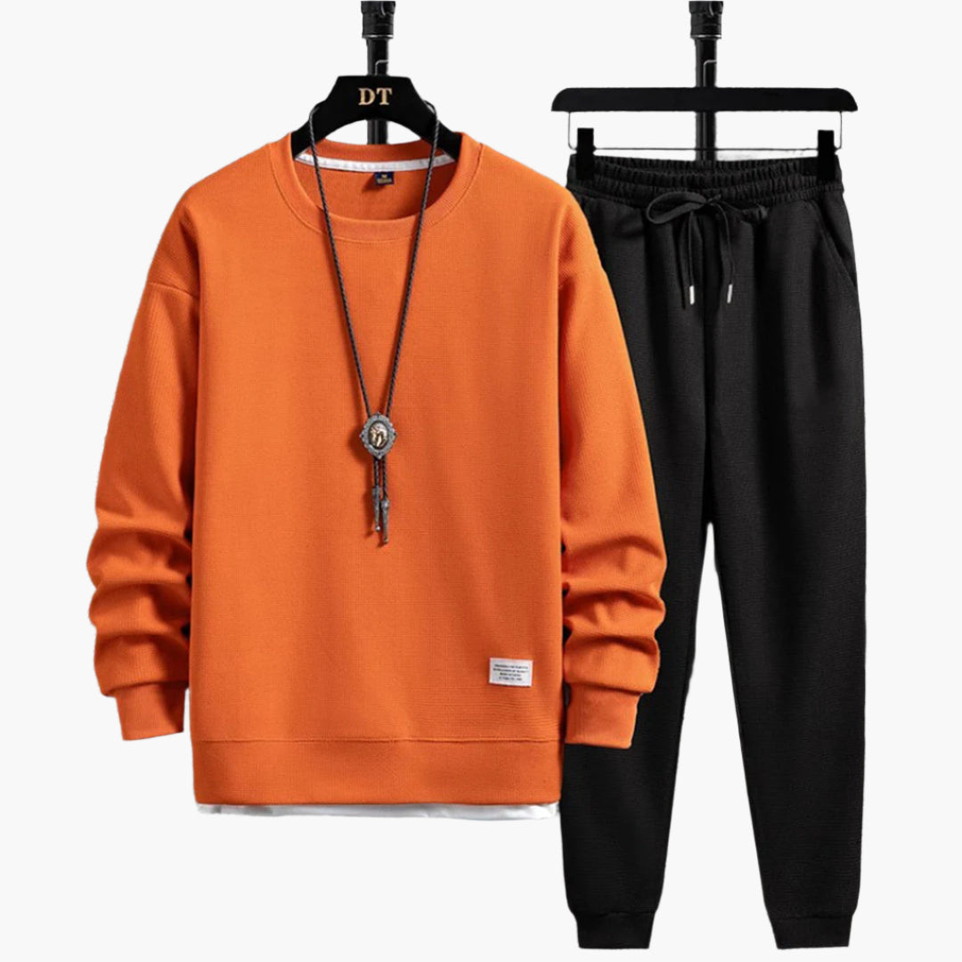 Herren Jogginganzug Set – Modernes Freizeit-Outfit mit Sweater und Jogginghose, ideal für Sport und Entspannung