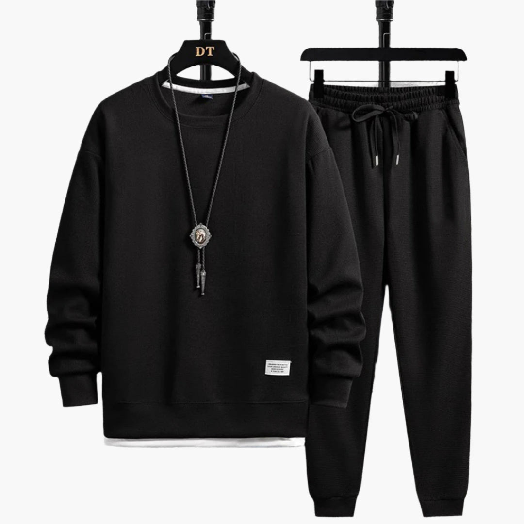 Herren Jogginganzug Set – Modernes Freizeit-Outfit mit Sweater und Jogginghose, ideal für Sport und Entspannung