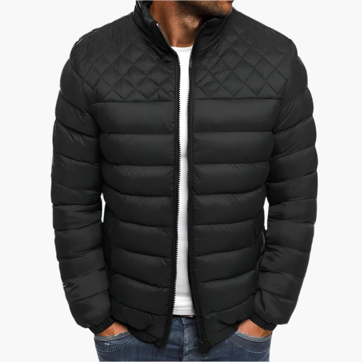 Herren Steppjacke Outdoor Winddicht & Wasserdicht – Sportlicher Allrounder für jede Wetterlage