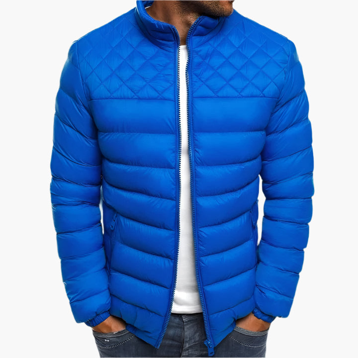 Herren Steppjacke Outdoor Winddicht & Wasserdicht – Sportlicher Allrounder für jede Wetterlage