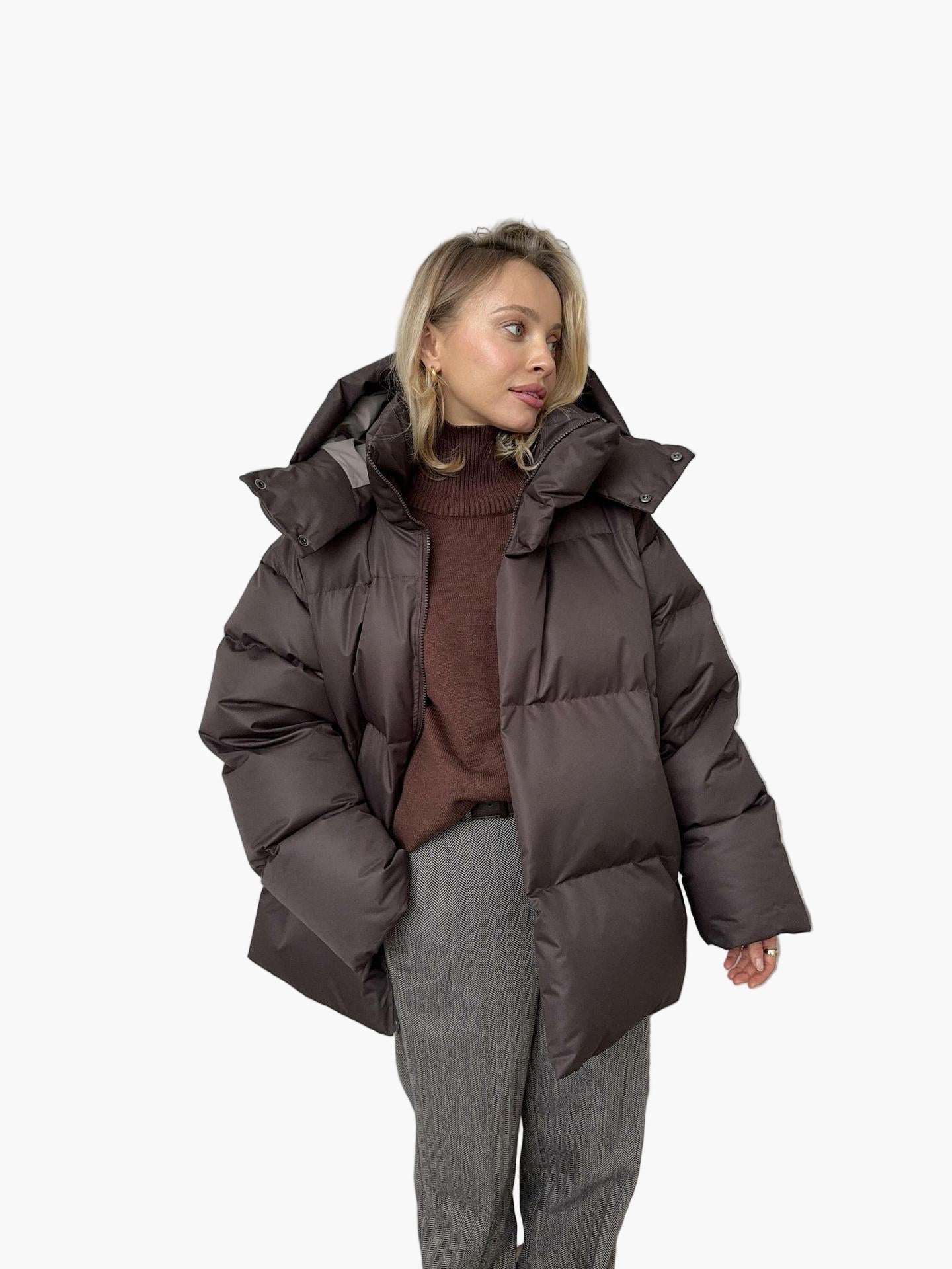 Damen Pufferjacke – Modische Winterjacke für Alltag und Outdoor