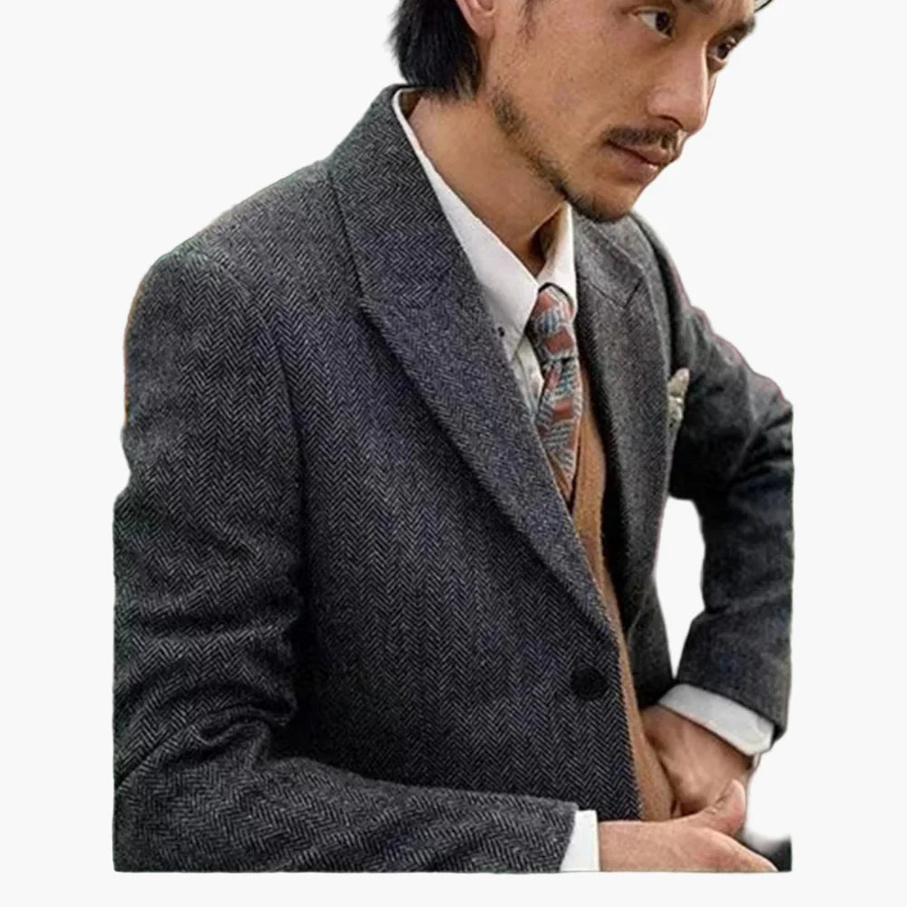 Herren Klassischer Business-Anzug mit Sakko – Eleganter Stil für Büro und festliche Anlässe