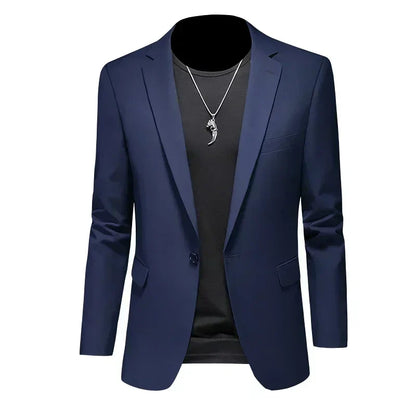 Herren Modernes Slim Fit Sakko – Elegantes Freizeit & Business Blazer Jacket