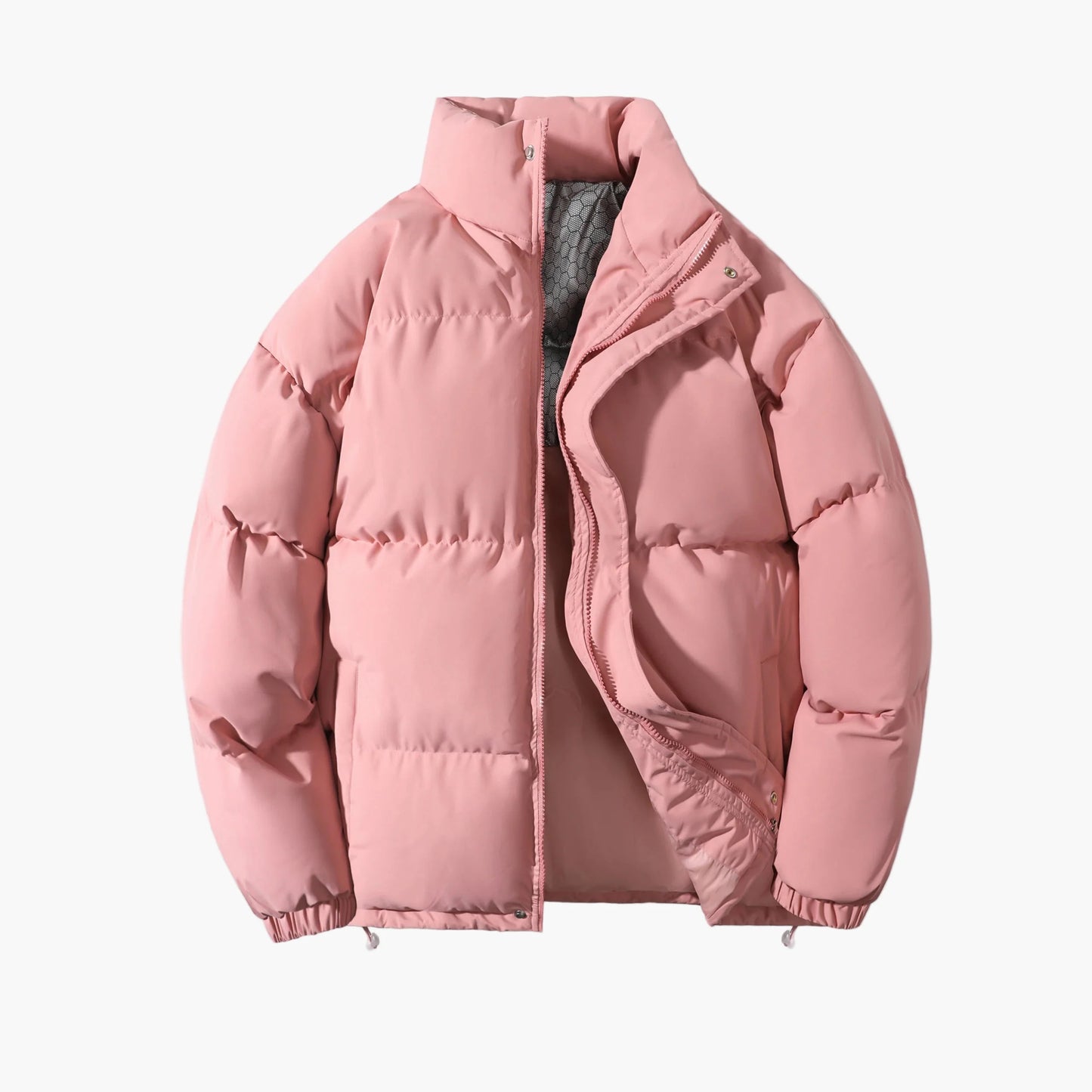 Unisex Winter Steppjacke – Urban Streetwear, Warm & Bequem für Alltag und Outdoor