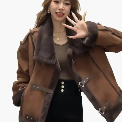 Damen Winterjacke im Trendigen Loose Fit – Modische Freizeitjacke für Alltag und Streetstyle