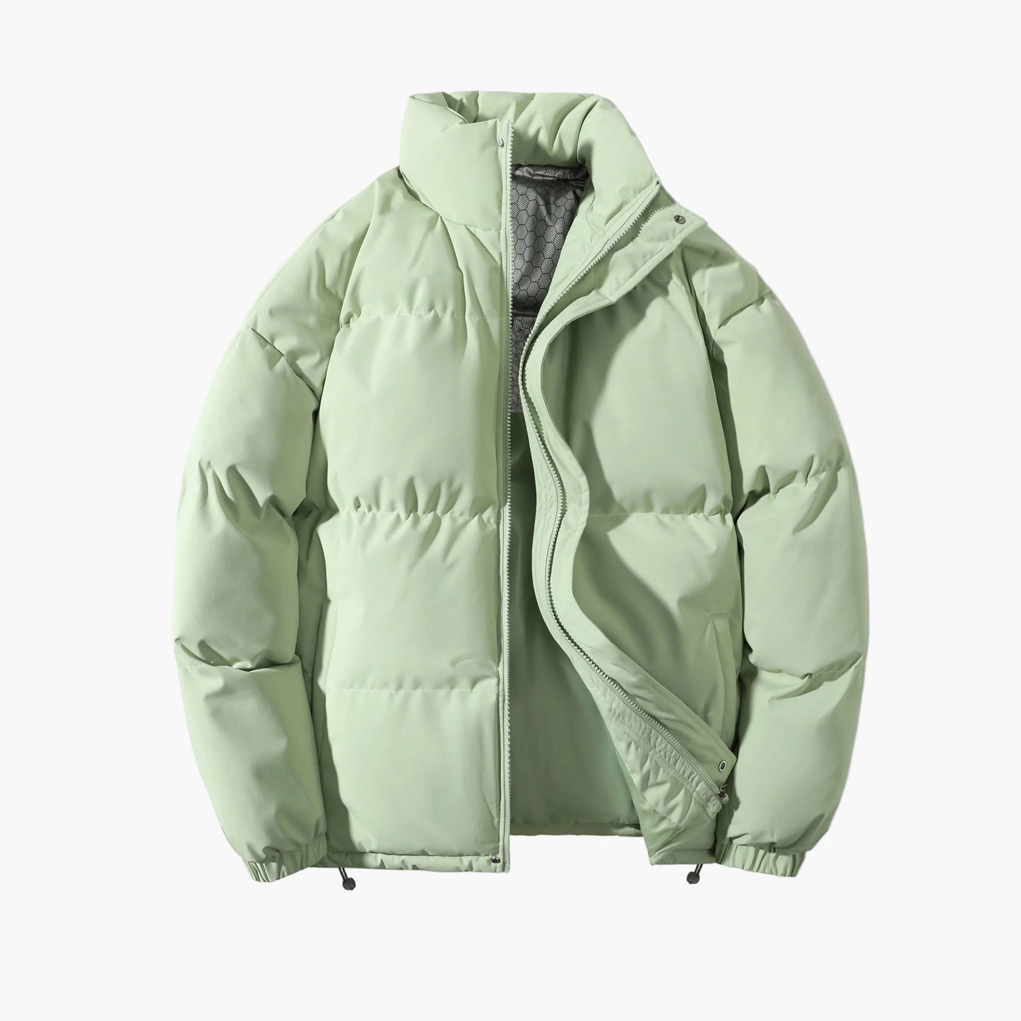 Unisex Winter Steppjacke – Urban Streetwear, Warm & Bequem für Alltag und Outdoor