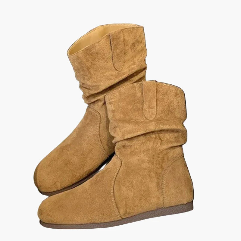 Damen Freizeitschuhe Stiefeletten Retro Stil Bequem für Alltag und Freizeit
