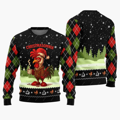Herren Lustiger Weihnachtspullover Jingle Balls – Ugly Christmas Sweater für Männer, Party & Festtage
