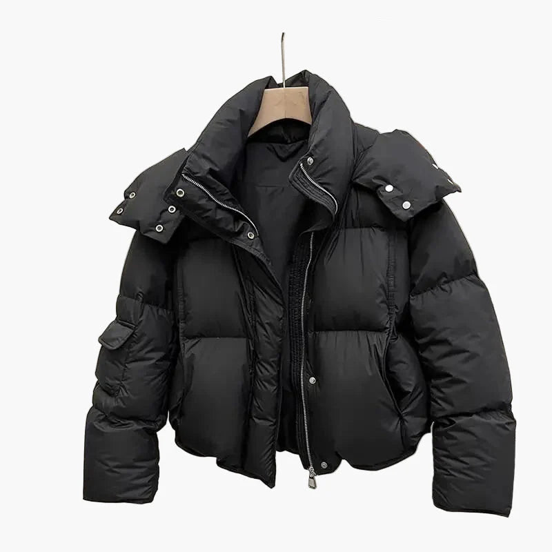 Damen Winter Steppjacke Kurz Geschnitten – Modische Übergangsjacke für Alltag und Freizeit