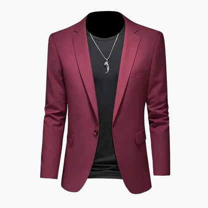 Herren Modernes Slim Fit Sakko – Elegantes Freizeit & Business Blazer Jacket