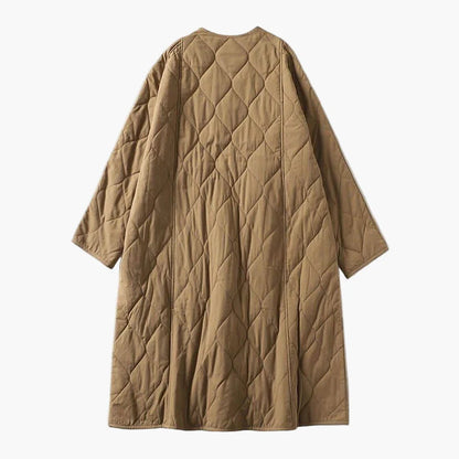 Damen Steppmantel Übergangsjacke mit Taschen – Lässiger Komfort für Alltag und Freizeit