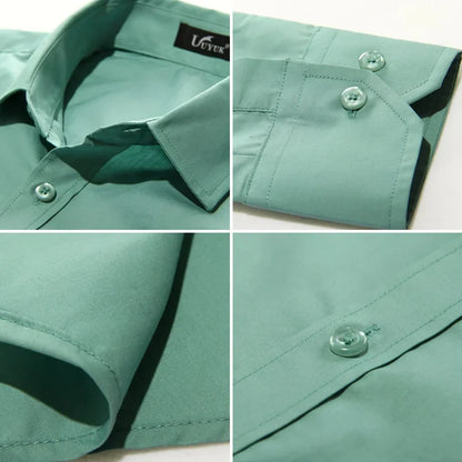 Herren Business Freizeit Hemd – Modernes Langarm Slim Fit Hemd für Büro & Alltag