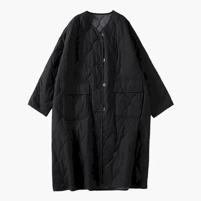 Damen Steppmantel Übergangsjacke mit Taschen – Lässiger Komfort für Alltag und Freizeit