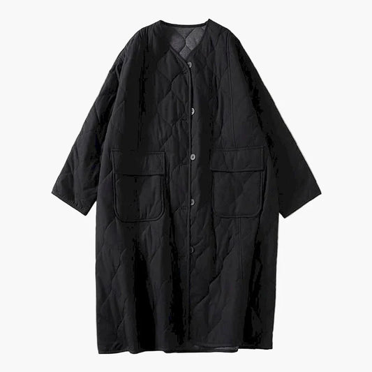 Damen Steppmantel Übergangsjacke mit Taschen – Lässiger Komfort für Alltag und Freizeit