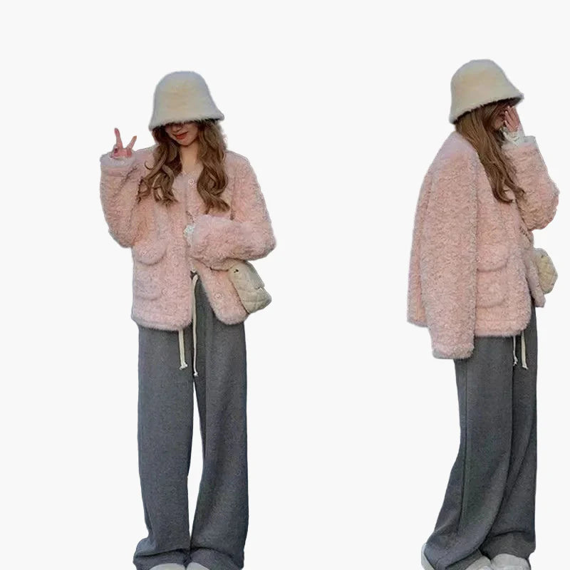 Damen Winterjacke im lässigen Street-Style – Modischer Look für Alltag und Freizeit