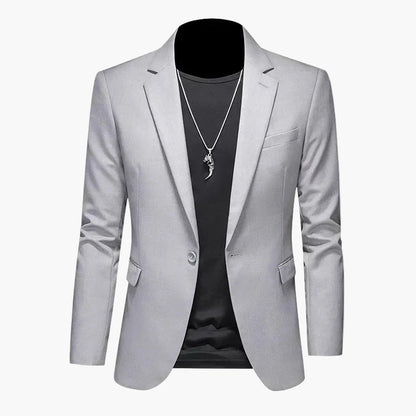 Herren Modernes Slim Fit Sakko – Elegantes Freizeit & Business Blazer Jacket