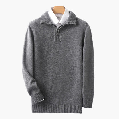 Herren Halbzip Pullover – Klassischer Stil für Alltag und Freizeit