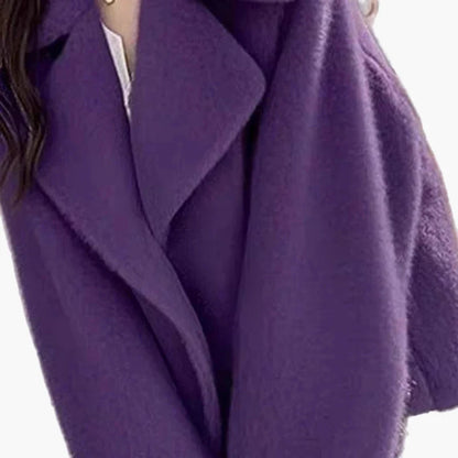 Damen Modische Oversize Kurzjacke für Herbst und Winter – Eleganter City-Look