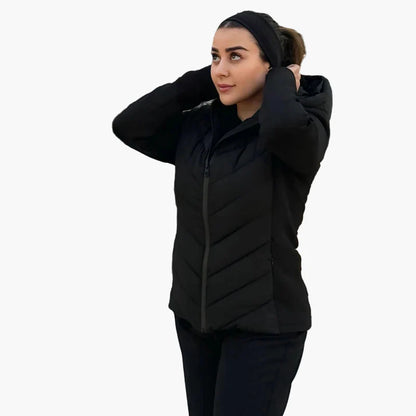 Damen Kapuzen-Steppjacke für Alltag und Outdoor – Regular Fit, modisch und vielseitig