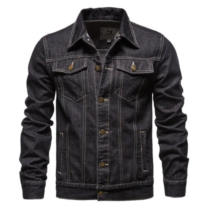 Logan - Vintage Slim Fit Jeansjacke Für Herren