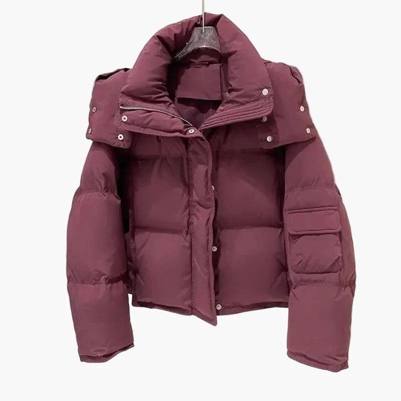 Damen Winter Steppjacke Kurz Geschnitten – Modische Übergangsjacke für Alltag und Freizeit