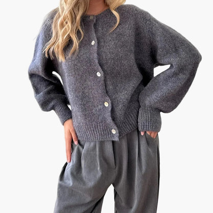 Damen Strickjacke im lässigen Stil für Alltag und Büro