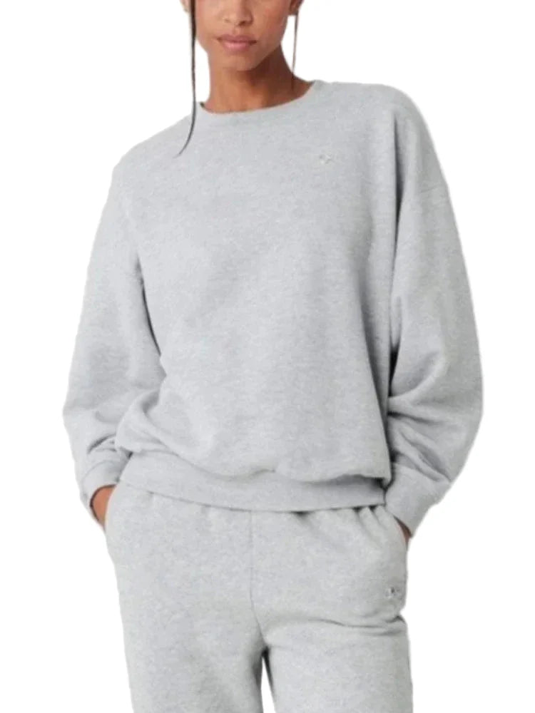 Damen Oversize Sweatshirt für Freizeit und Sport – Lockerer Stil