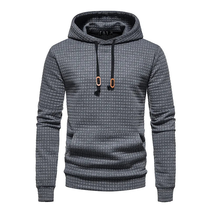 Samuel – Stilvoller Herren-Hoodie mit Farbblock-Patchwork