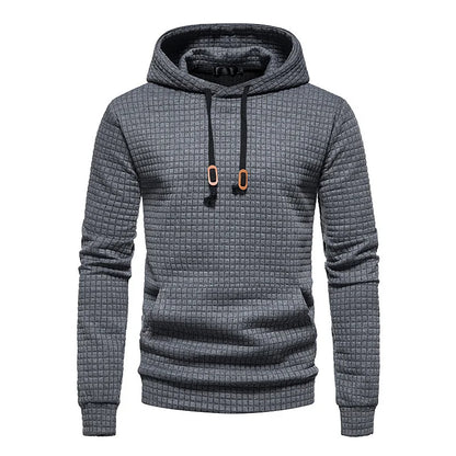 Samuel – Stilvoller Herren-Hoodie mit Farbblock-Patchwork