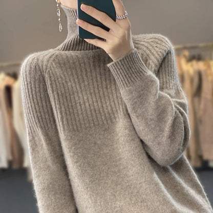 Rosalind - Trendiger Rollkragenpullover Für Damen