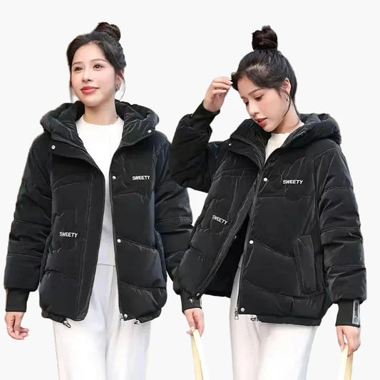 Damen Steppjacke mit Kapuze – Modisch, Warm und Bequem für Alltag & Freizeit