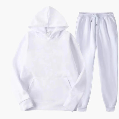 Damen Freizeit Jogginganzug Set Hoodie und Jogginghose – Lässiger Streetwear-Look, ideal für Alltag und Sport