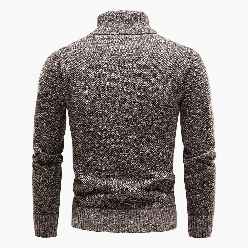 Herren Rollkragenpullover Klassisch Strickpullover Warm Freizeitmode