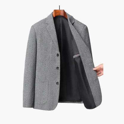 Herren Klassischer Hahnentritt Blazer – Business & Freizeit Sakko