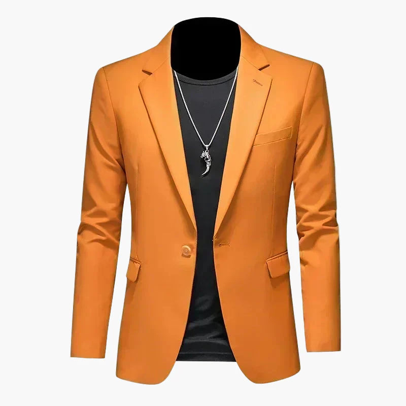 Herren Modernes Slim Fit Sakko – Elegantes Freizeit & Business Blazer Jacket