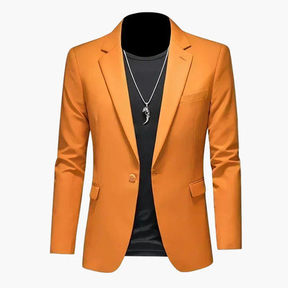 Herren Modernes Slim Fit Sakko – Elegantes Freizeit & Business Blazer Jacket