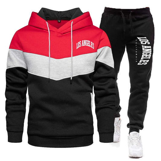 Melvin - Trainingsanzug-Set mit Kapuzensweatshirt und Jogginghose für Männer