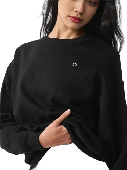 Damen Oversize Sweatshirt für Freizeit und Sport – Lockerer Stil