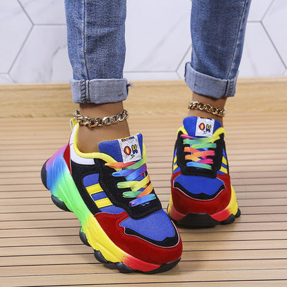 Ritva - Regenbogen Orthopädische Turnschuhe