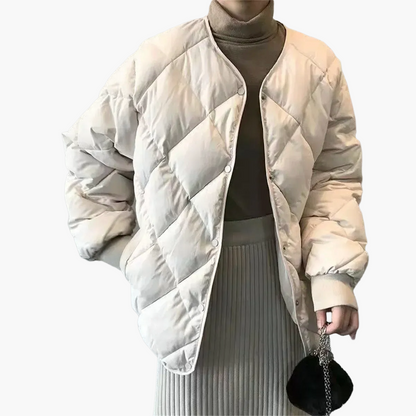 Damen Übergangsjacke Stepp-Design Lässig & Modern – Perfekt für Alltag und Freizeit