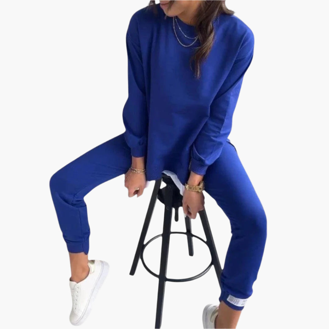 Damen Lounge-Set Zweiteiler Sportlich & Bequem für Alltag und Freizeit