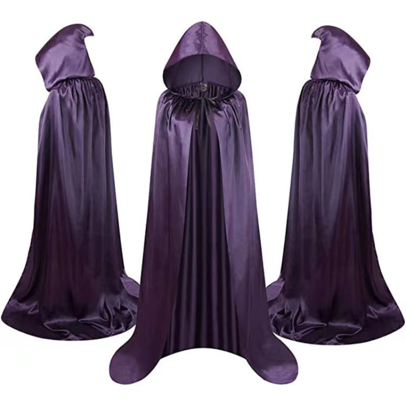 Halloween Vampir Umhang Unisex – Reversibler Cape für Kostümpartys & Gruselige Verkleidungen