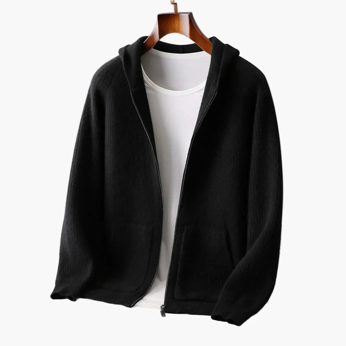 Herren Kapuzen-Cardigan – Moderner Hoodie für Alltag und Freizeit